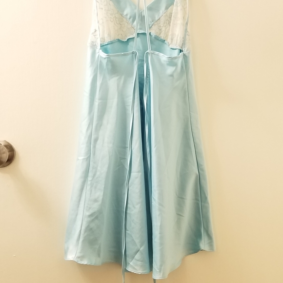*FREE W/Purchase* Soft Satin Slip- light blue turquoise - Picture 2 of 6